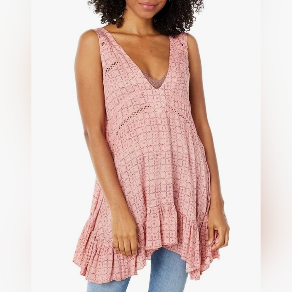 Free People Let It Happen Mini Dress Size xs